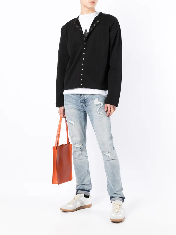 Agnès b. Cardigan à Boutons Pression | Noir | FARFETCH MA