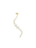 éliou Netta wave pearl drop earring - Gold
