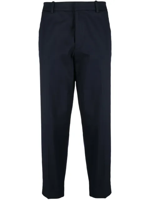 Moncler pantalones rectos con parche del logo