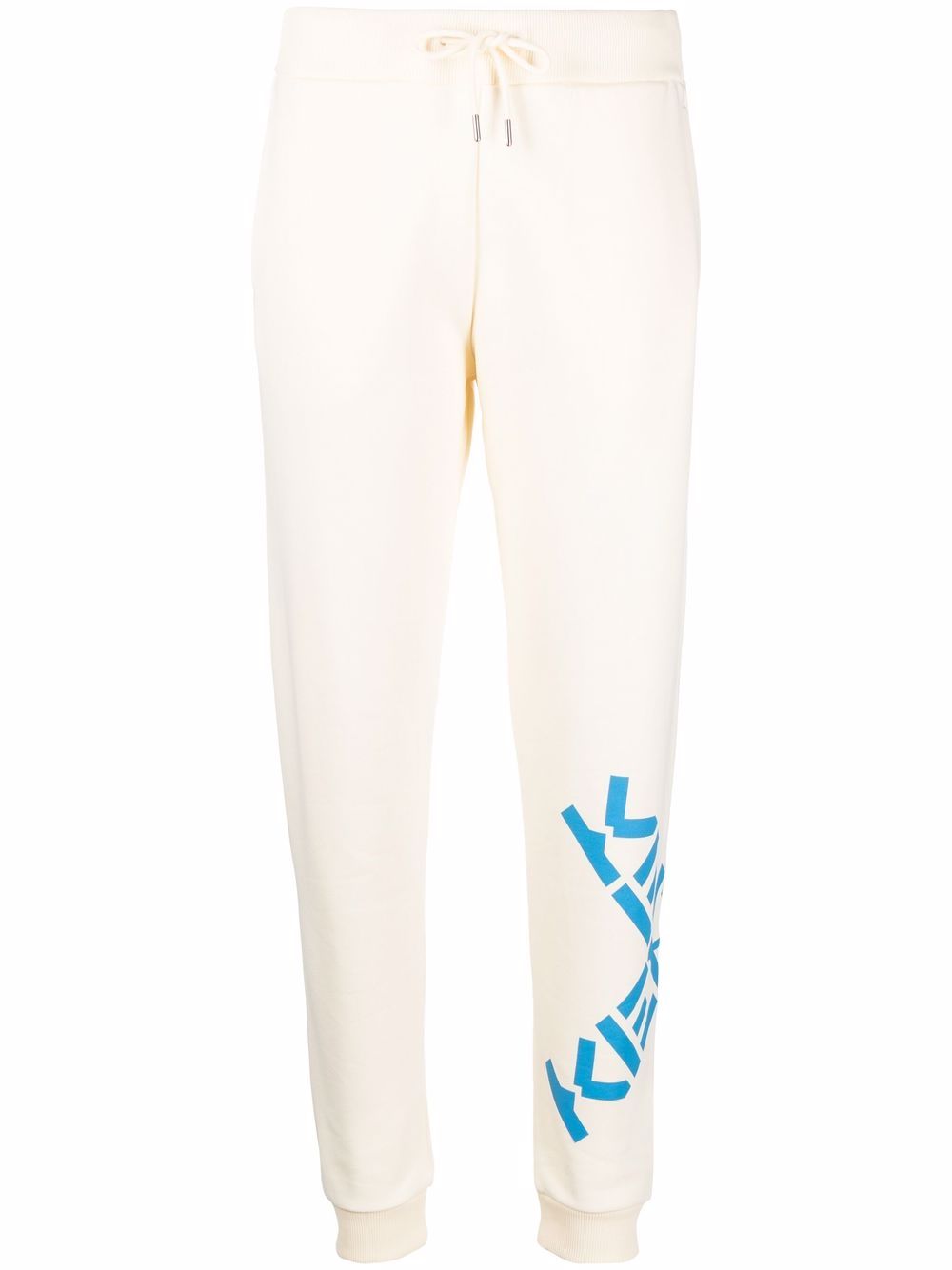 

Kenzo Big X logo-print leg track pants - Yellow