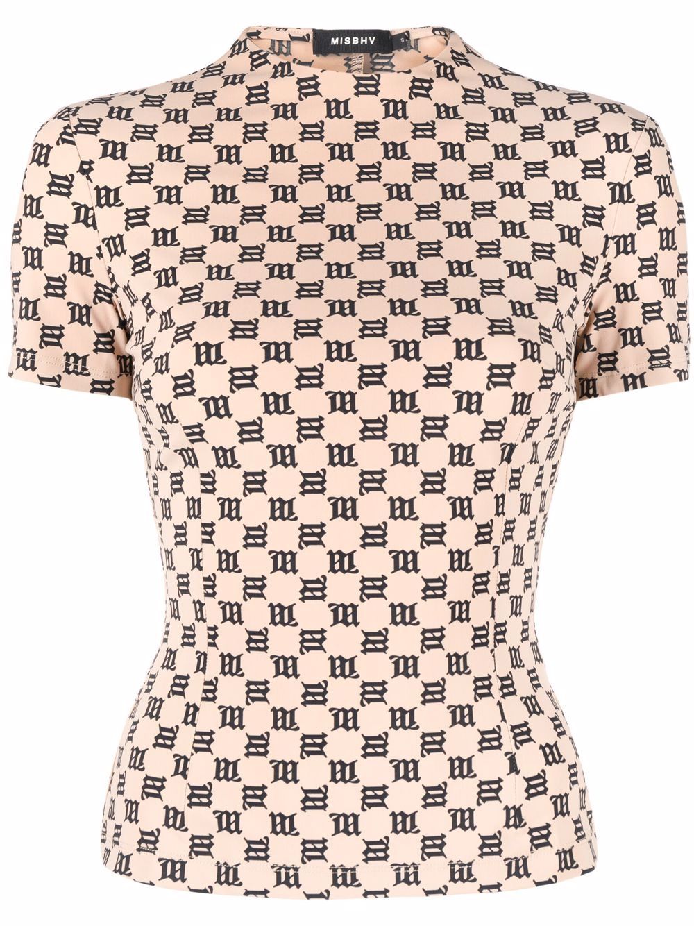 MISBHV Monogram-Pattern Bowling Shirt