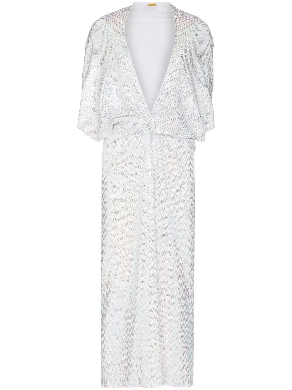 

Dodo Bar Or Kimel V-neck long dress - White