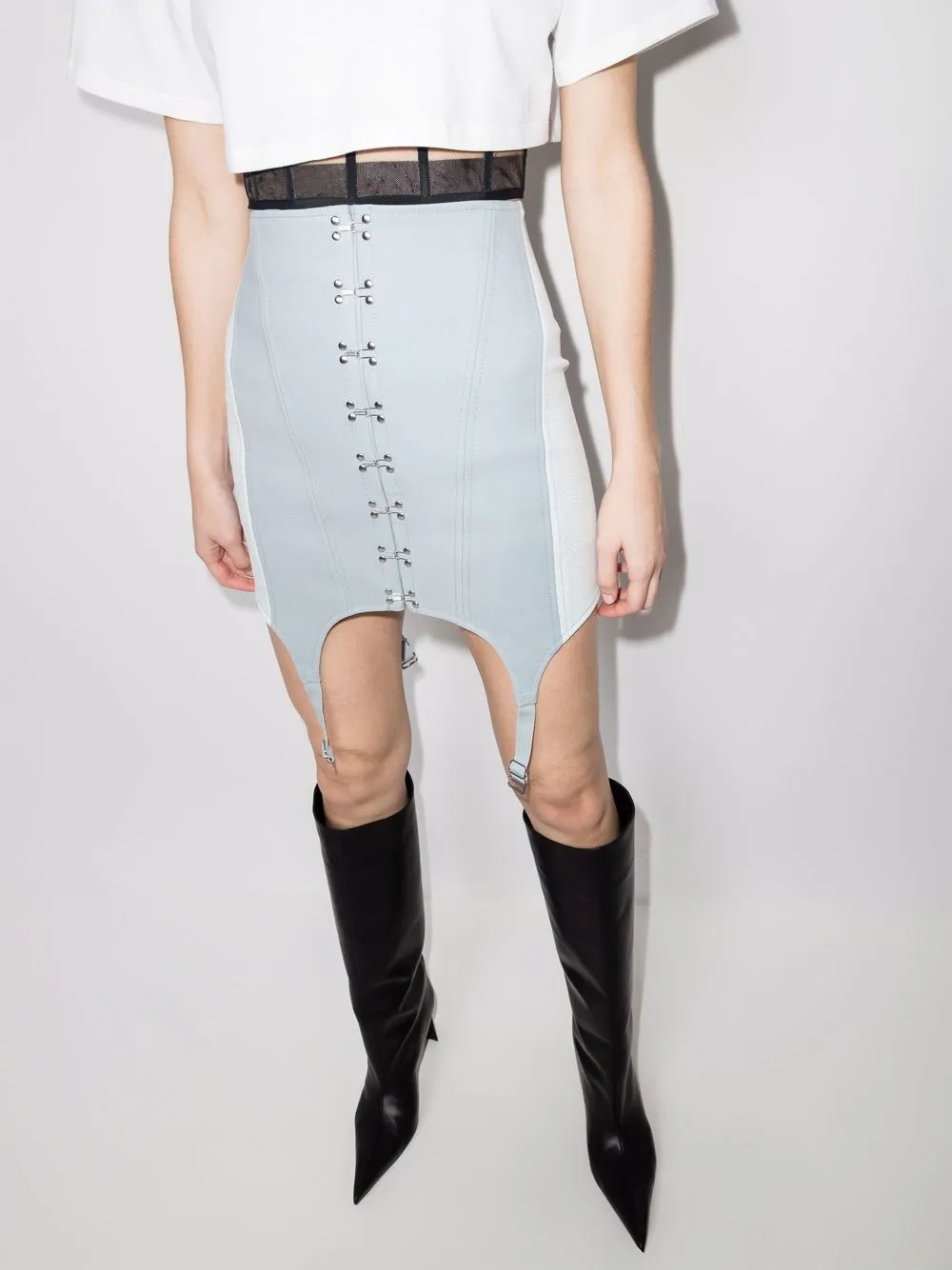 Dion Lee Corset Mini Skirt Farfetch