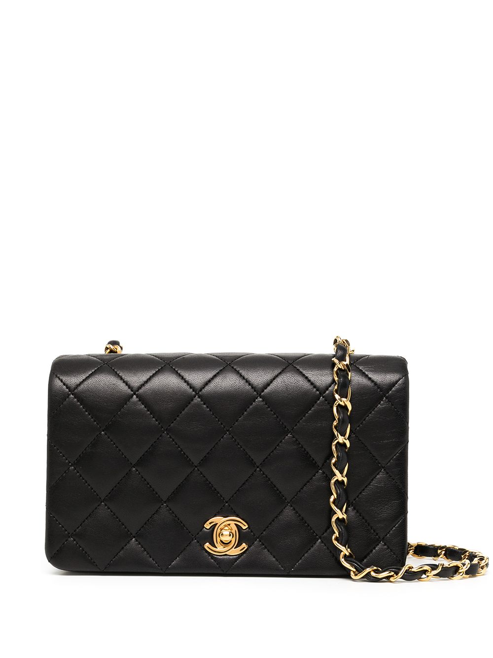 фото Chanel pre-owned сумка через плечо full flap 1990-х годов