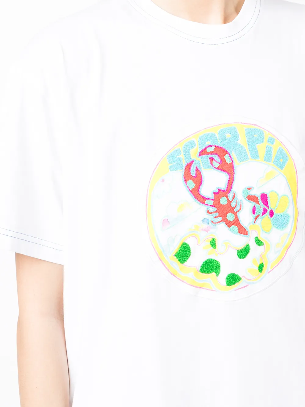 фото Mira mikati футболка с нашивкой