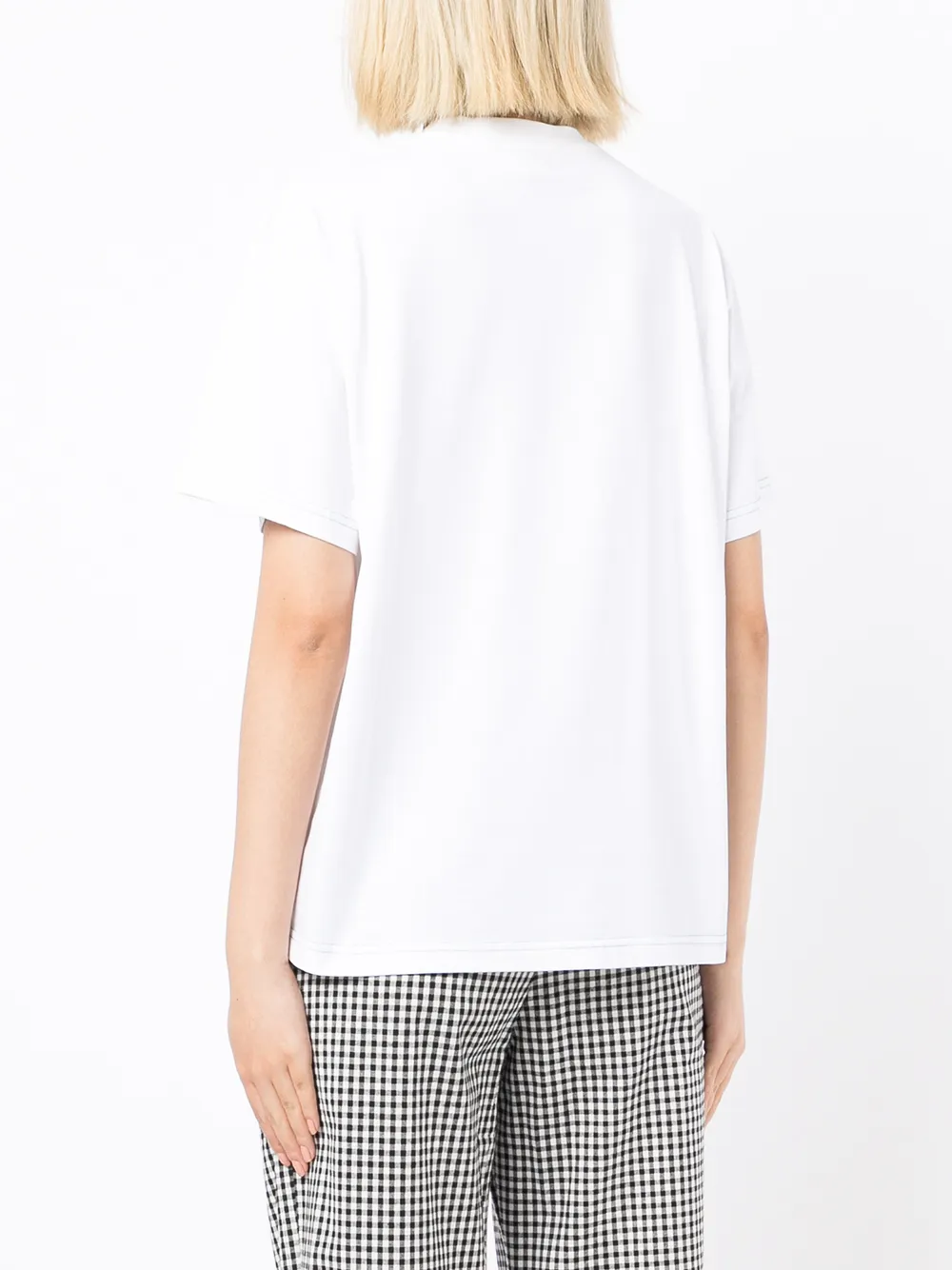фото Mira mikati футболка с нашивкой