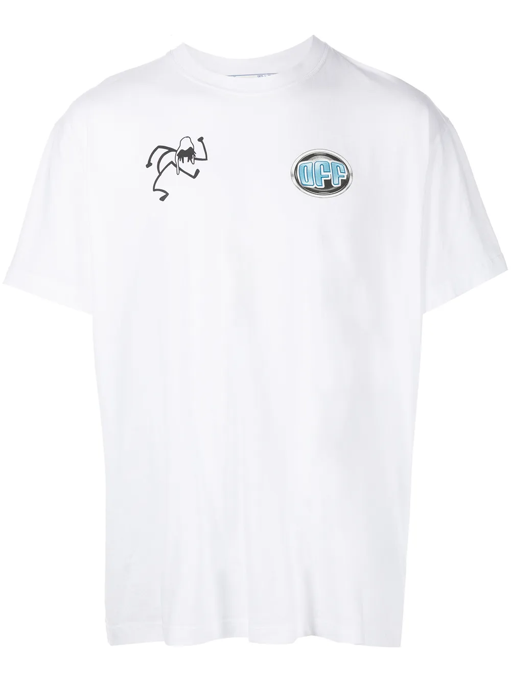 

Off-White logo-print cotton T-shirt