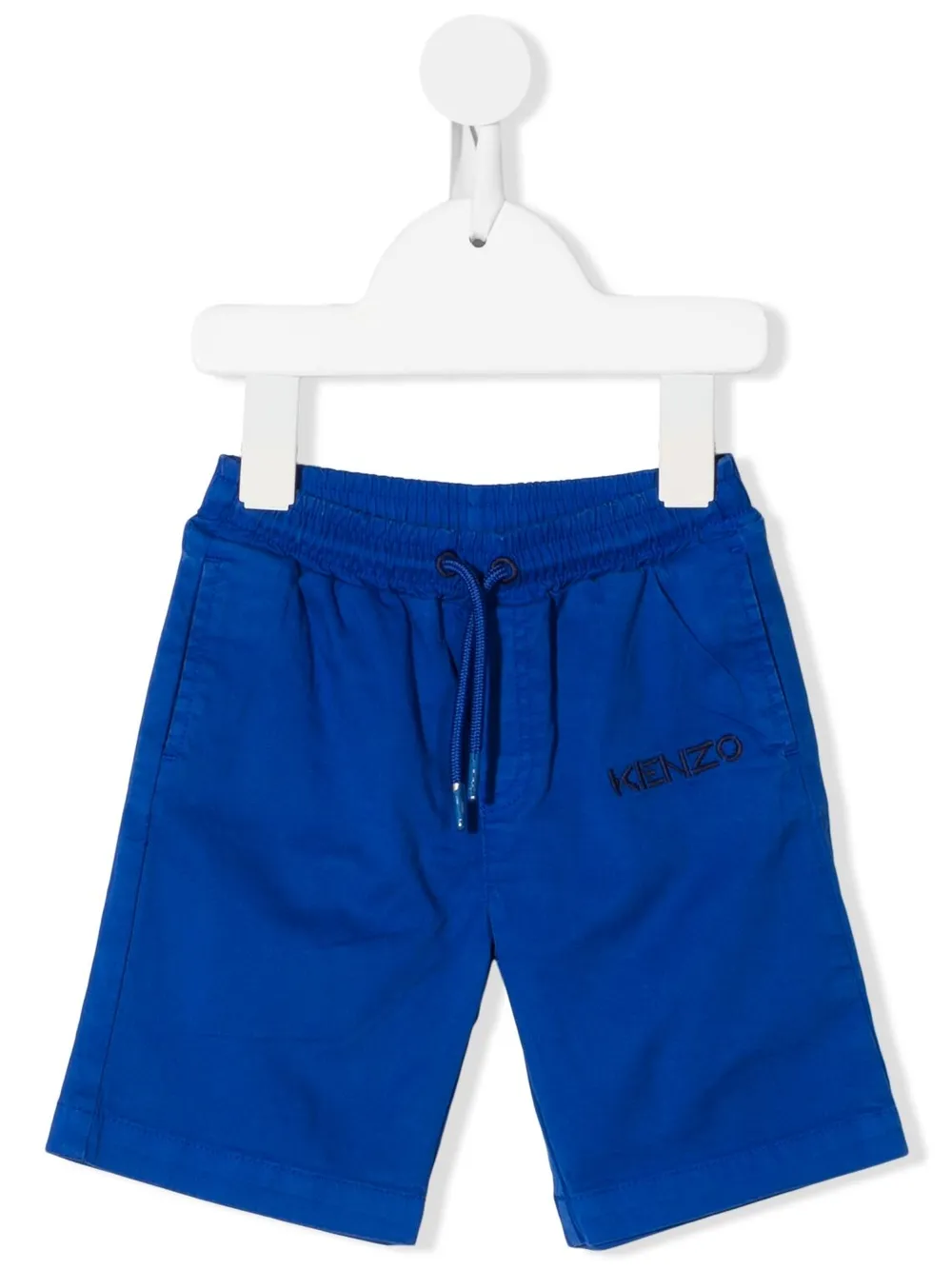 

Kenzo Kids drawstring Bermuda shorts - Blue