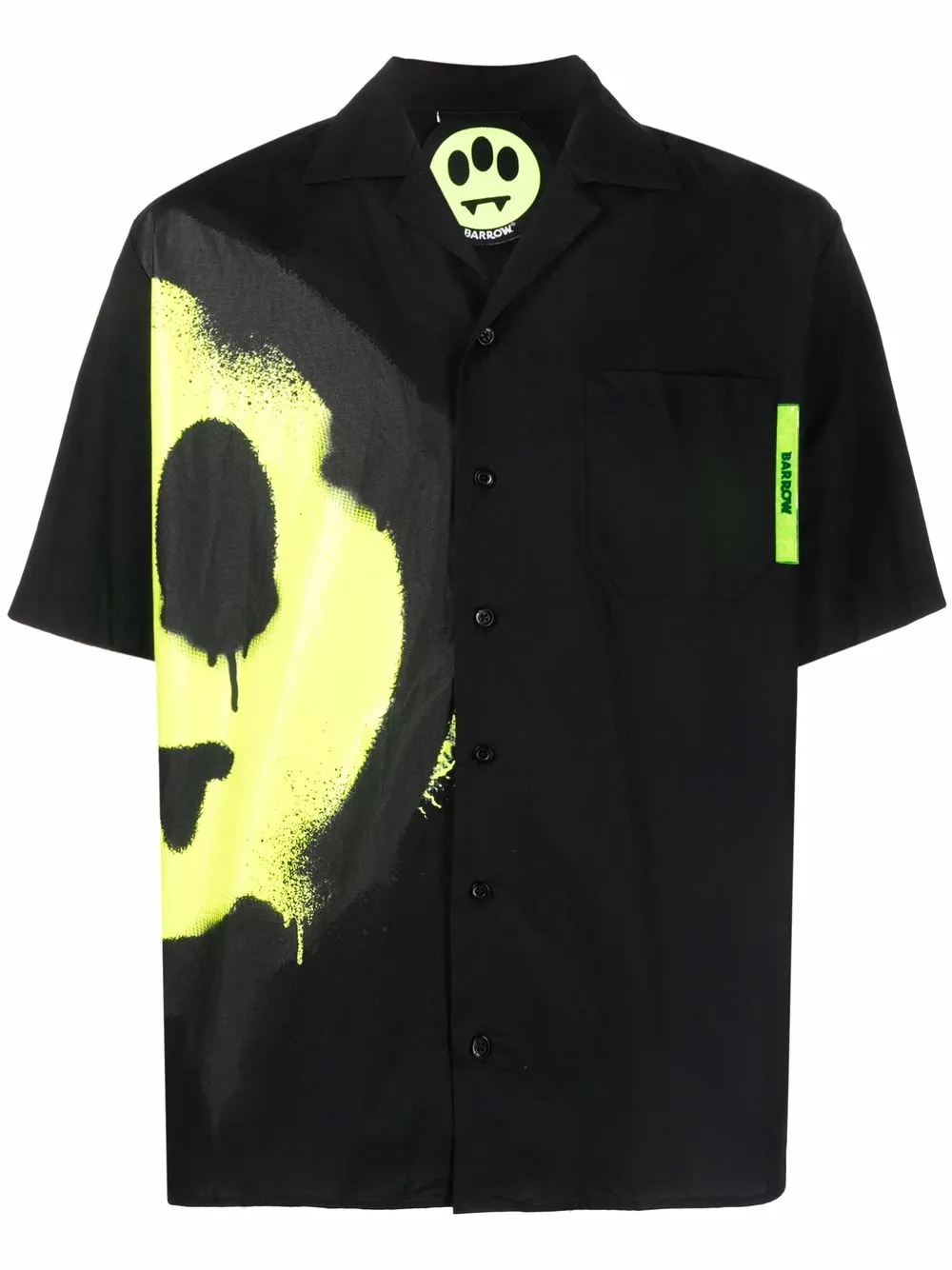 BARROW logo-print short-sleeve shirt