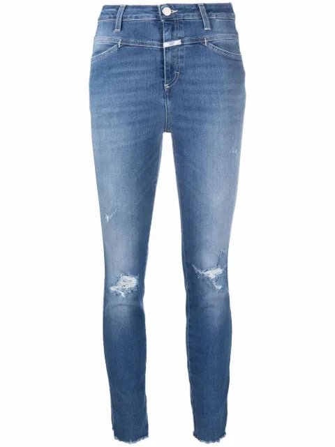 Closed jeans slim con efecto envejecido