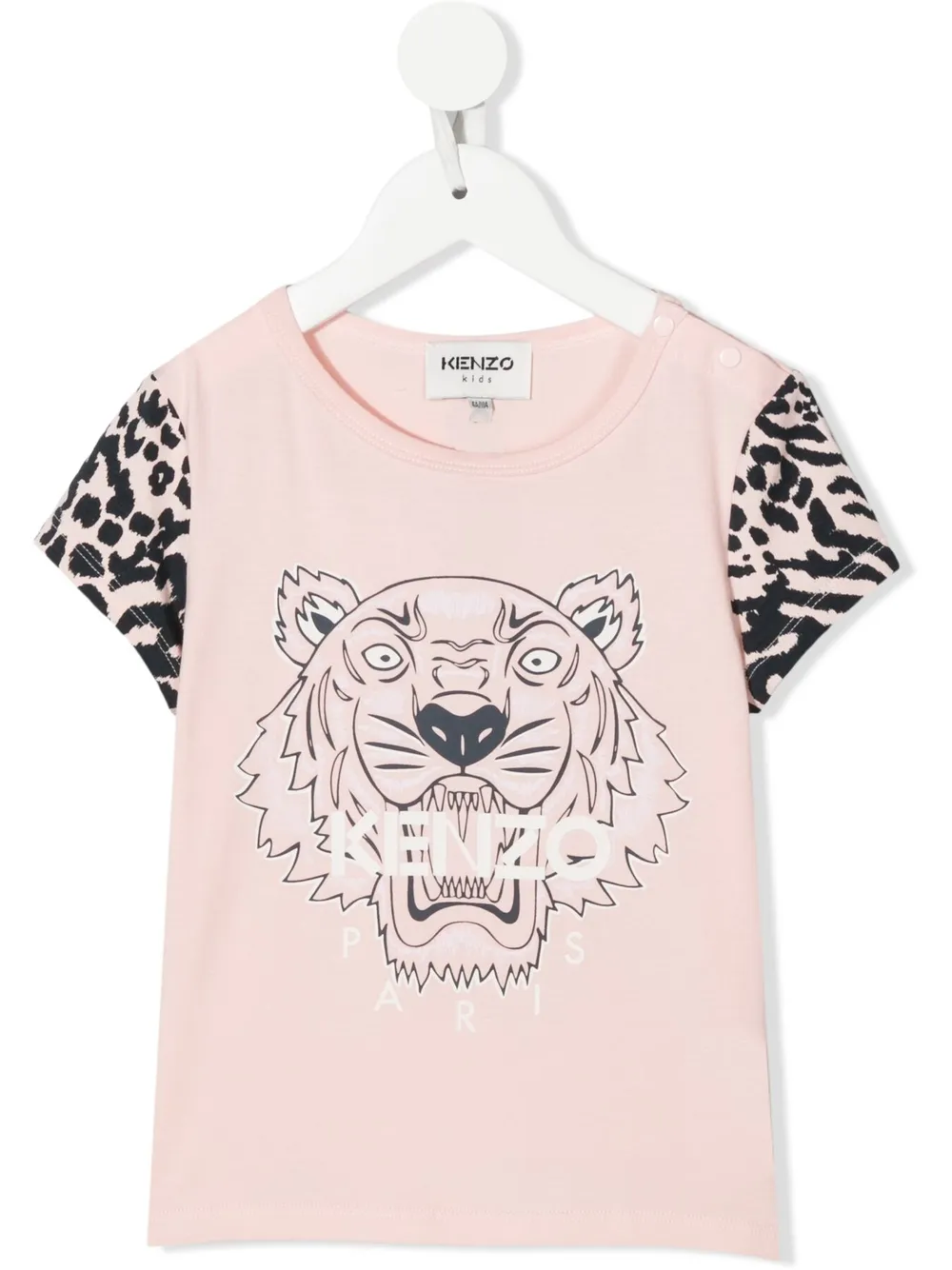 

Kenzo Kids playera con motivo Tigre - Rosado