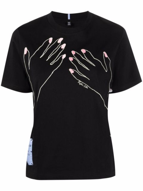 MCQ hands-print T-shirt