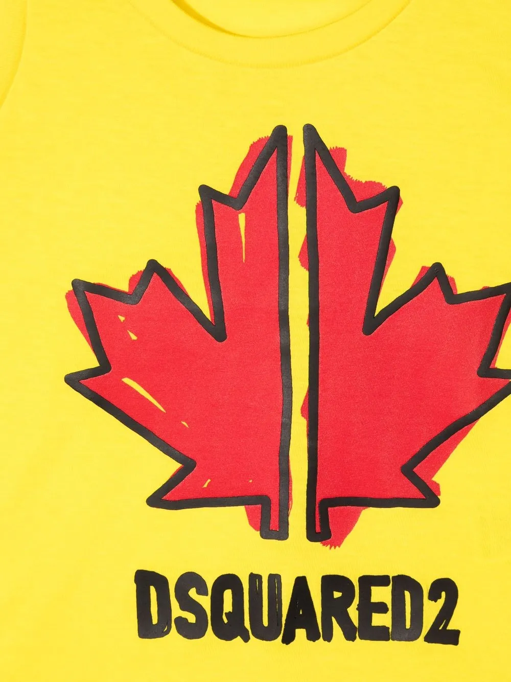  Dsquared2 Kids Logo-print Cotton Tank - Yellow 