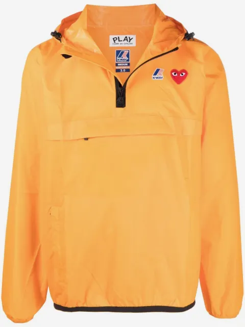 Comme Des Garçons Play x K-Way pullover hooded jacket