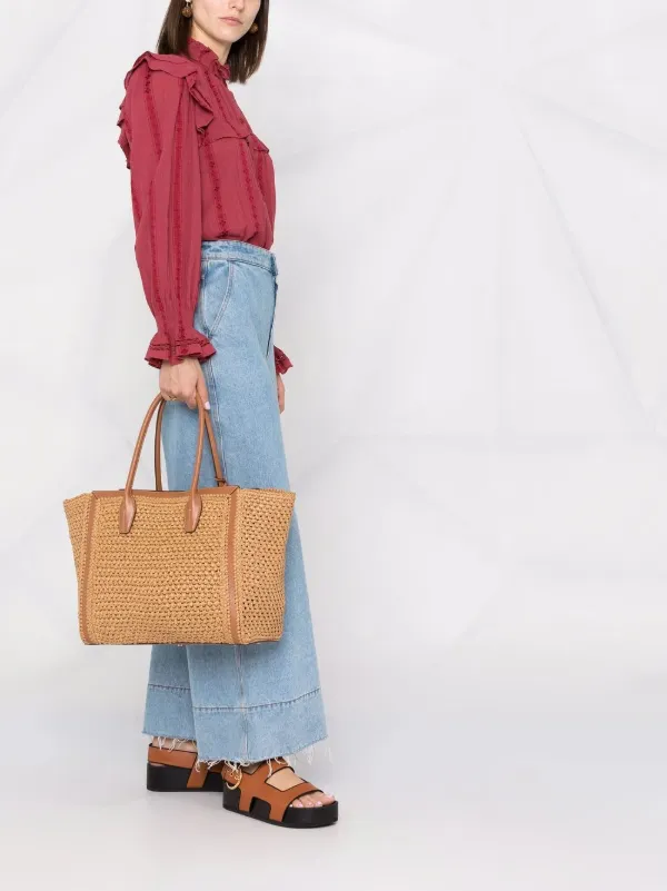 charles & keith translucent tote bolsa