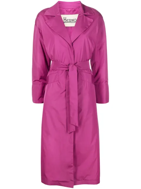 Herno belted trench coat