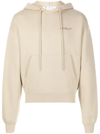 Off-White Caravaggio-print Cotton Hoodie - Farfetch