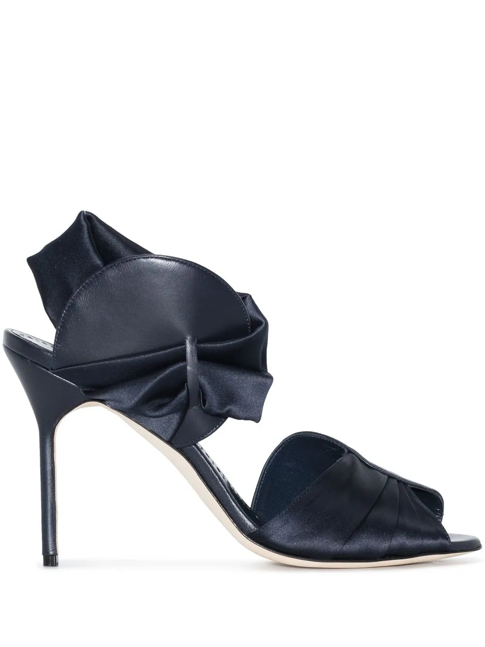 

Manolo Blahnik sandalias Bimbanu con tacón de 105mm - Azul