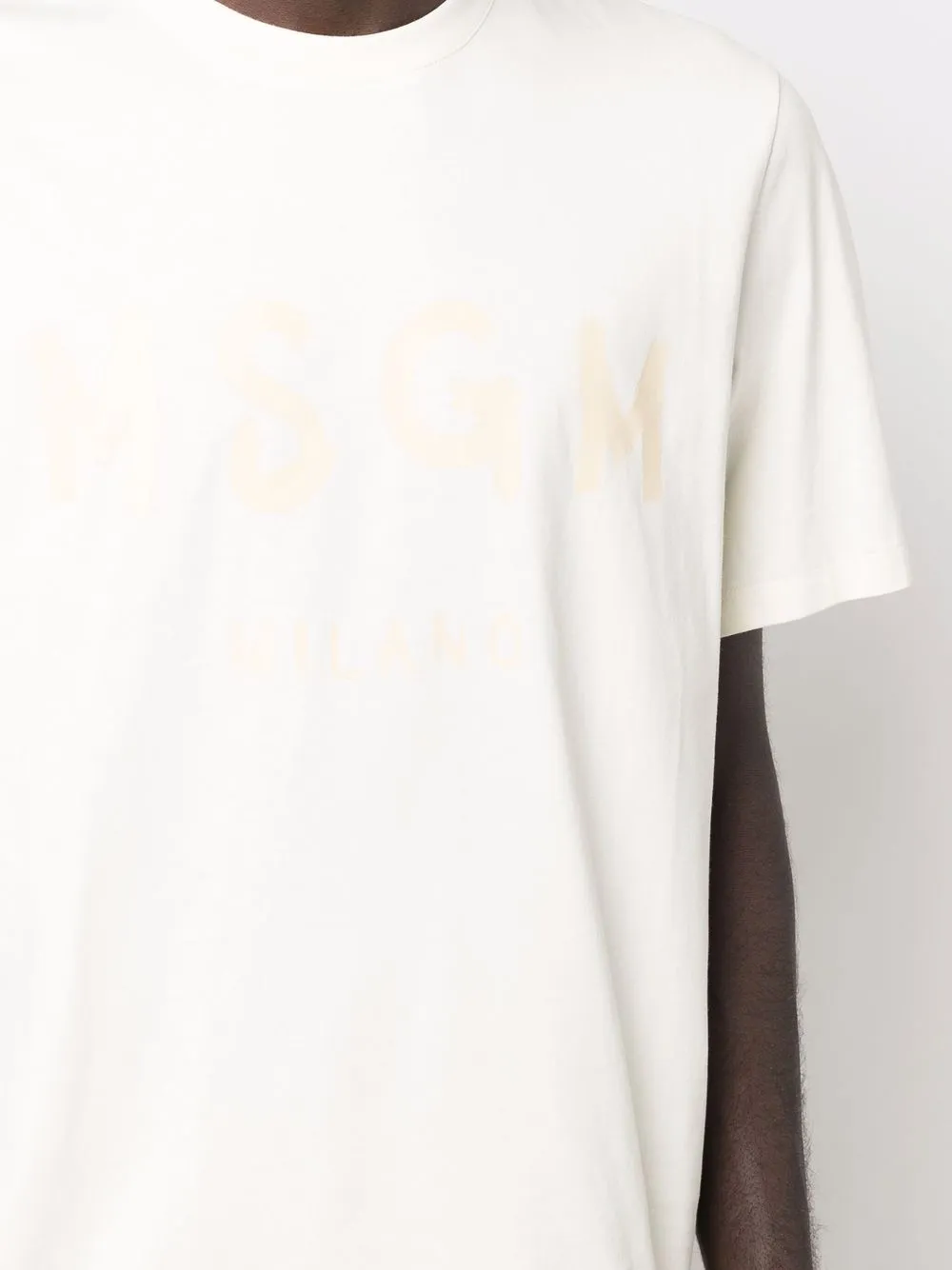 фото Msgm футболка с логотипом