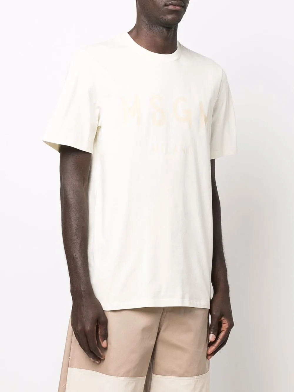 фото Msgm футболка с логотипом