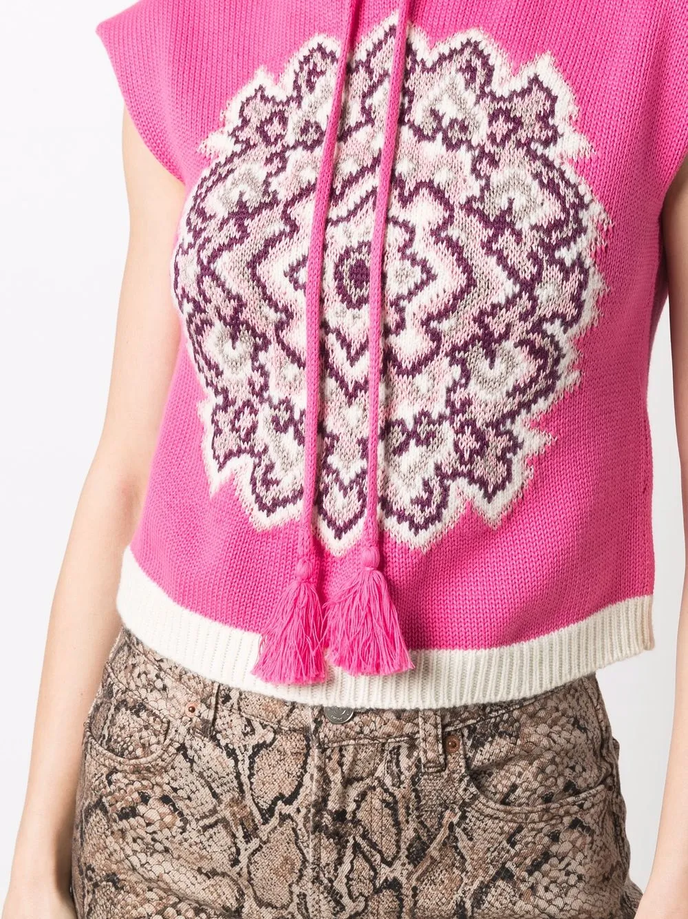 фото Etro жаккардовое худи с узором