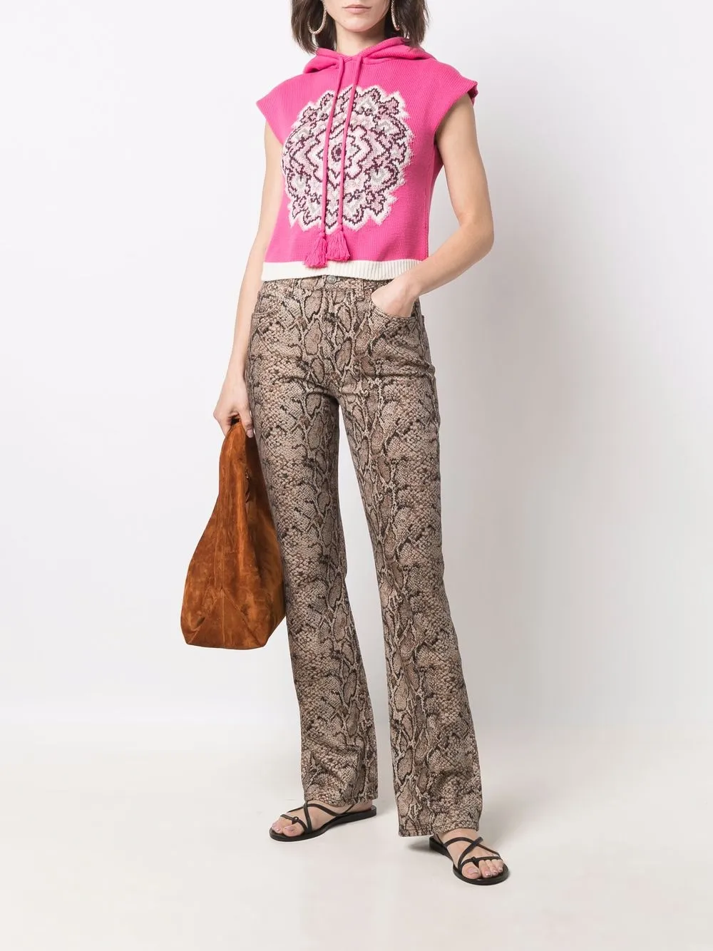 фото Etro жаккардовое худи с узором