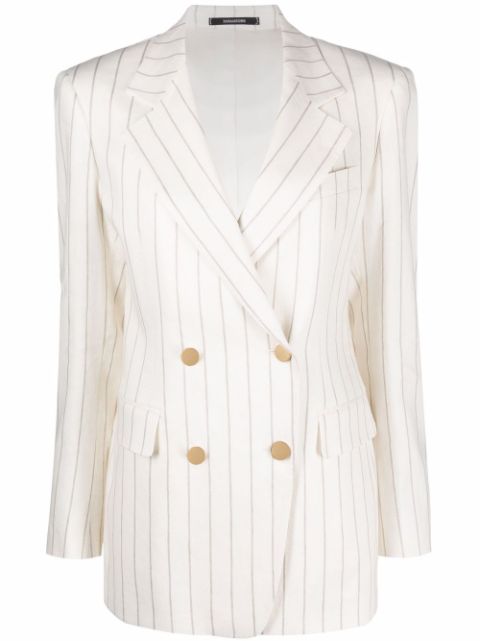 Tagliatore double-breasted pinstripe blazer Women