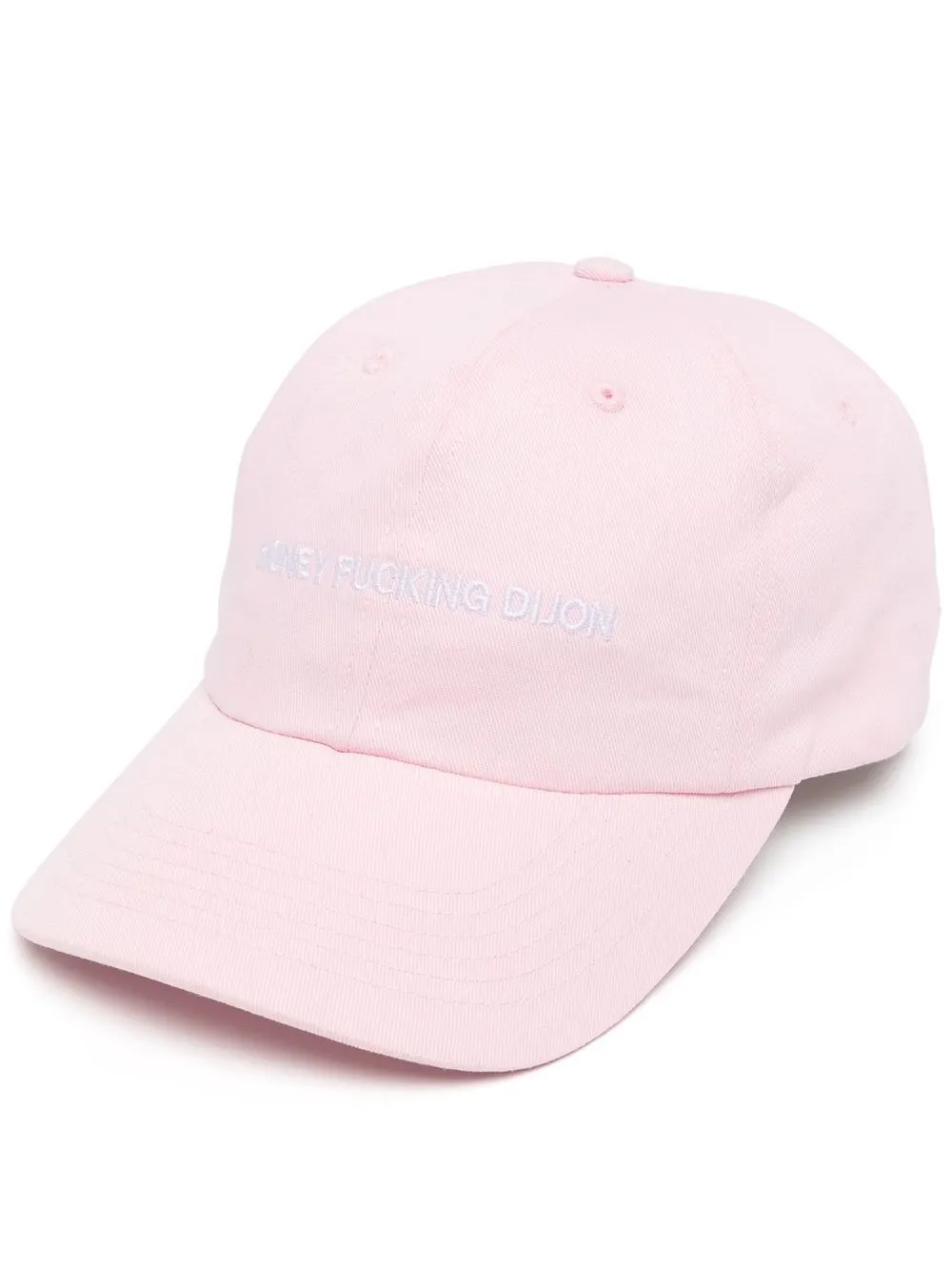 

Honey Fucking Dijon gorra con logo bordado - Rosado