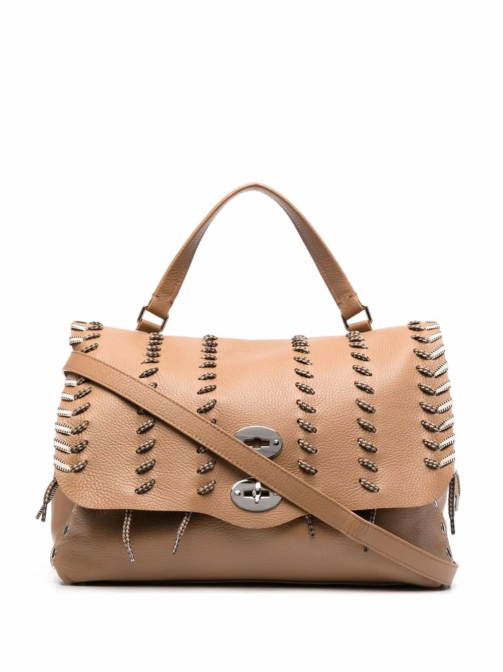 

Zanellato Postina tote bag - Brown