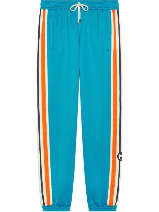 Blue and orange track pants online