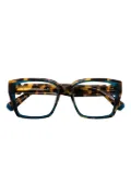 Etnia Barcelona square-frame glasses - Brown
