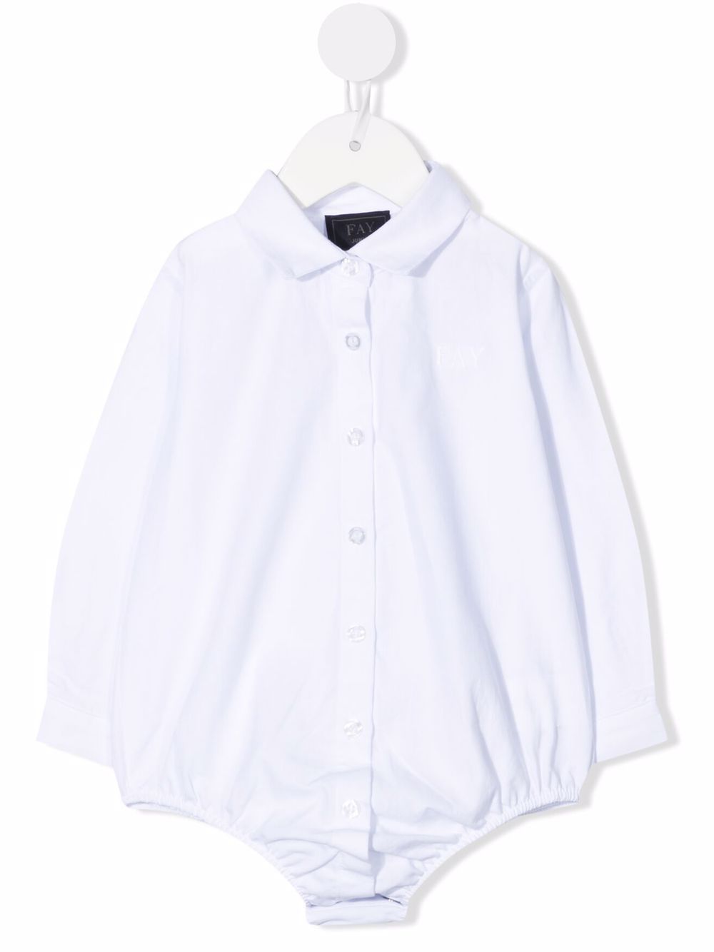 

Fay Kids camisa manga larga con botones - Blanco