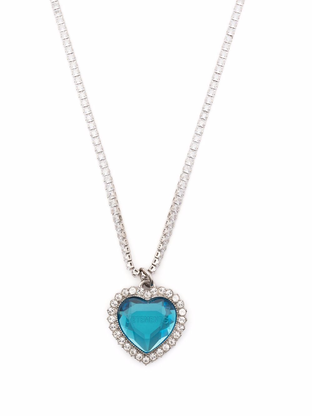 фото Vetements heart-pendant necklace