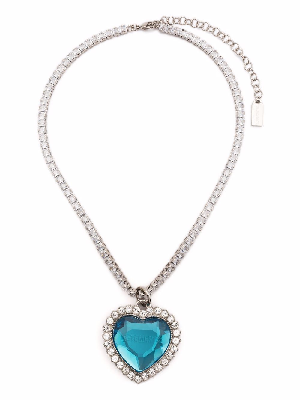 фото Vetements heart-pendant necklace