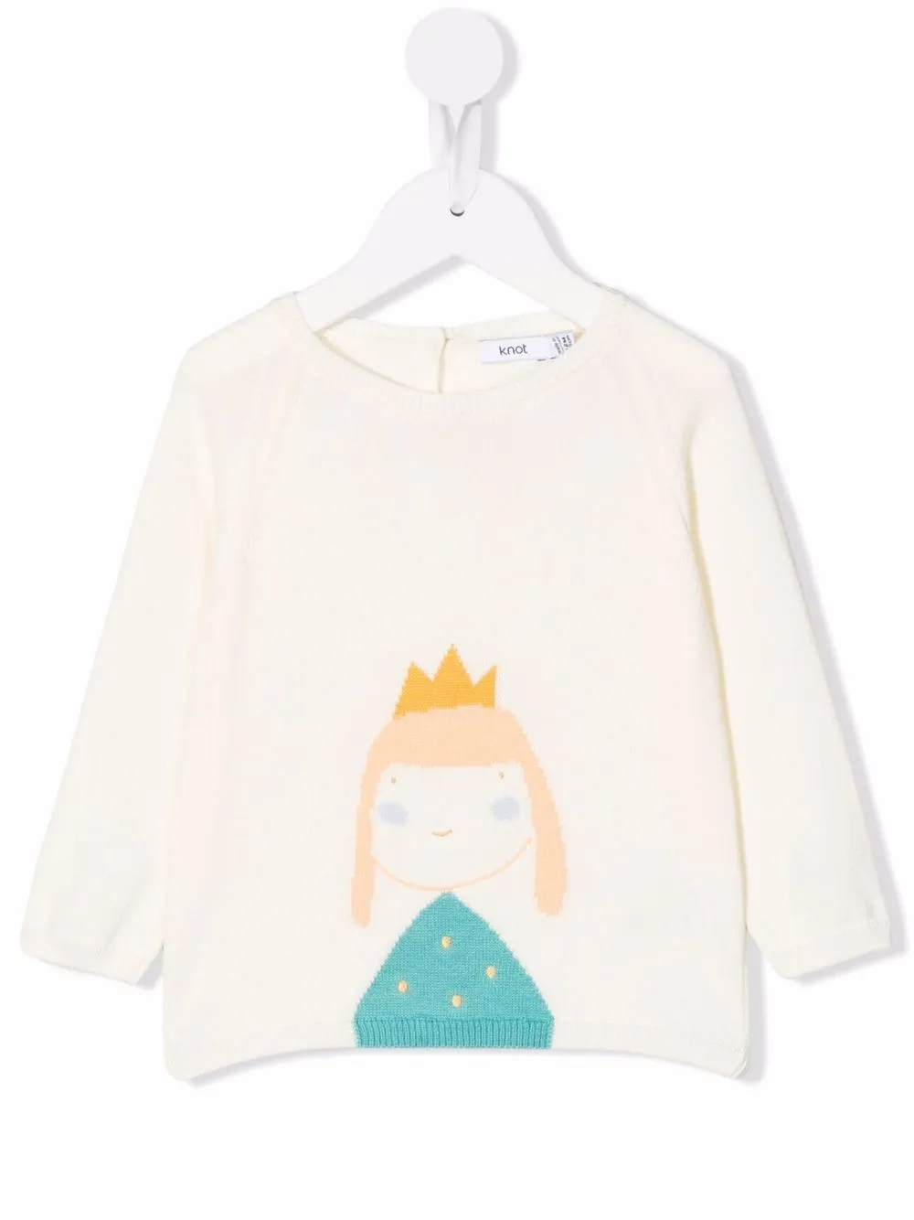 

Knot Princess knitted jumper - Neutrals