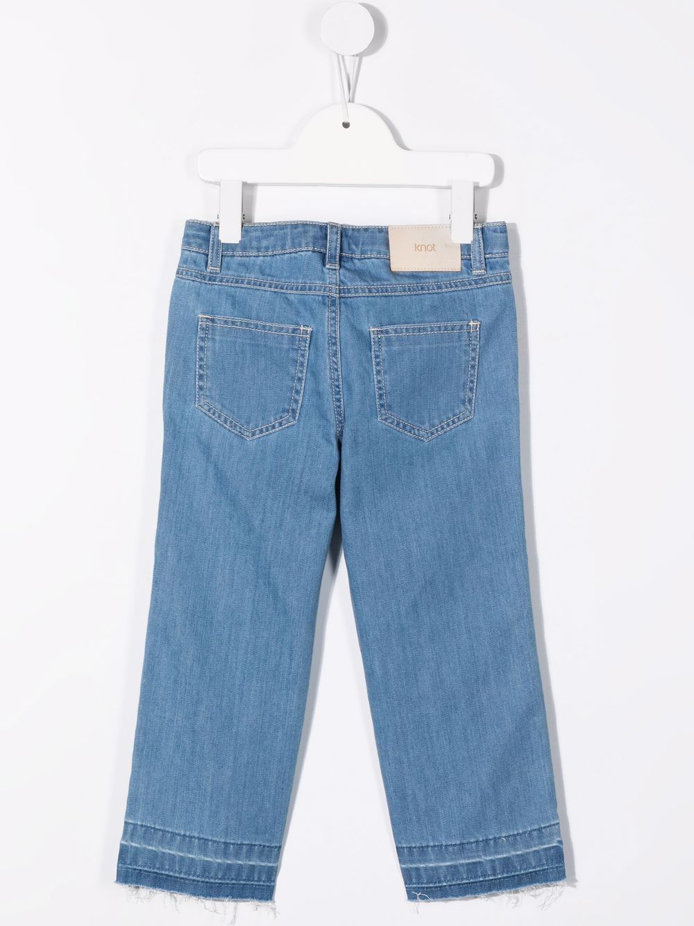 Knot Straight jeans - Blauw