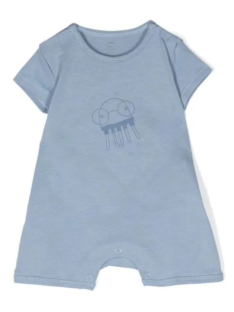 Knot romper con pulpo estampado 