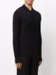 TOM FORD long-sleeve silk-cotton polo shirt
