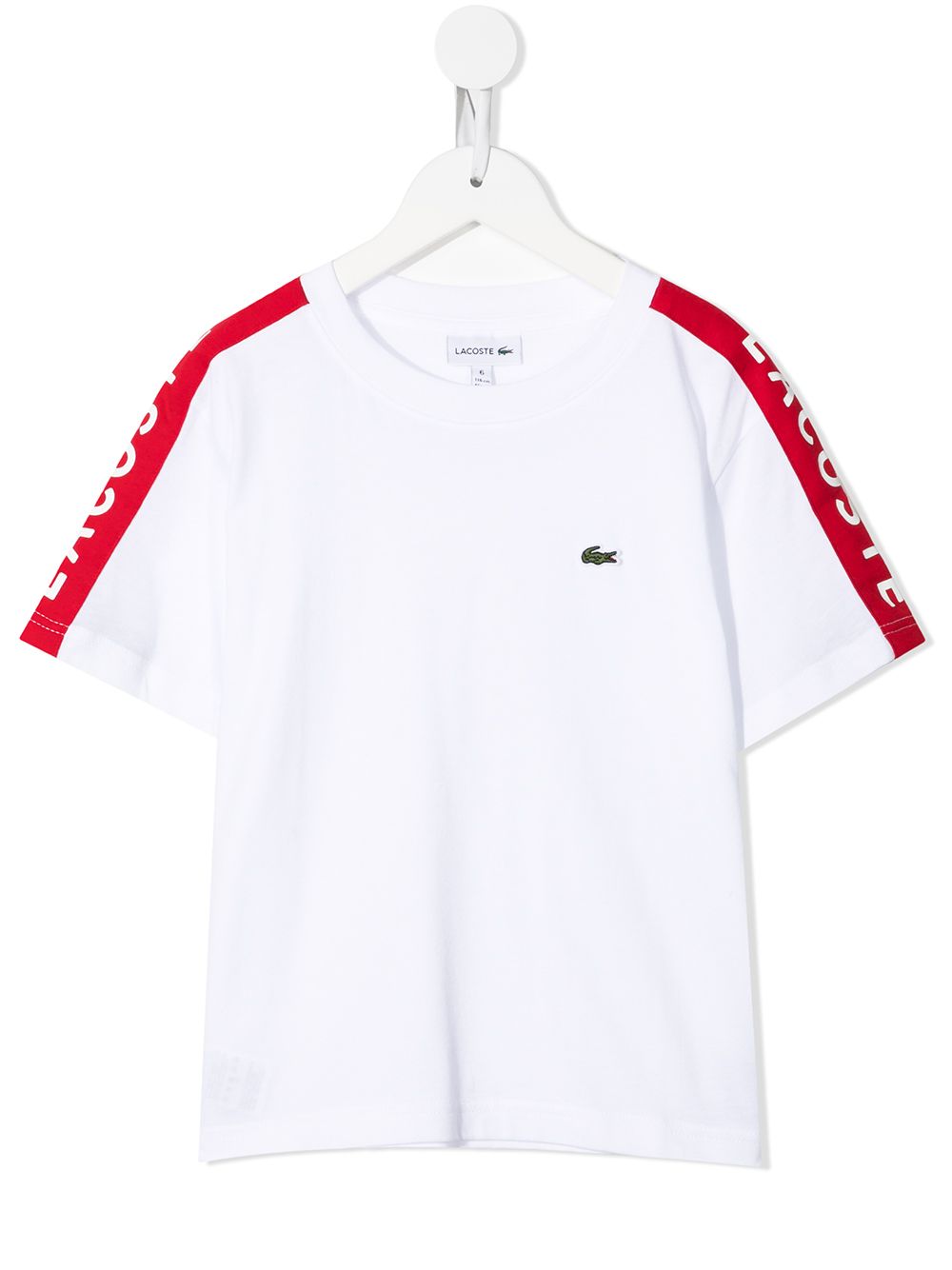 фото Lacoste kids футболка с логотипом