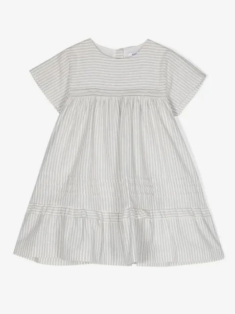 Knot Mindy stripe-pattern casual dress