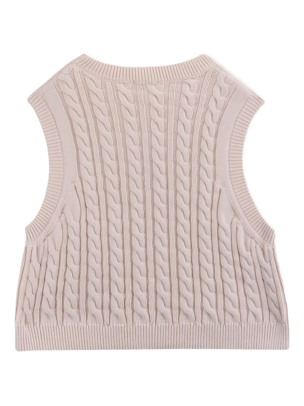 Knot Bonnie cable-knit vest | Girls Jumpers & Knitwear | Image 2