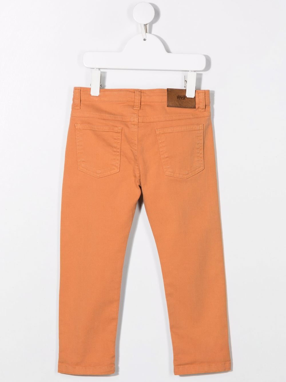 Knot Slim-fit jeans - Oranje