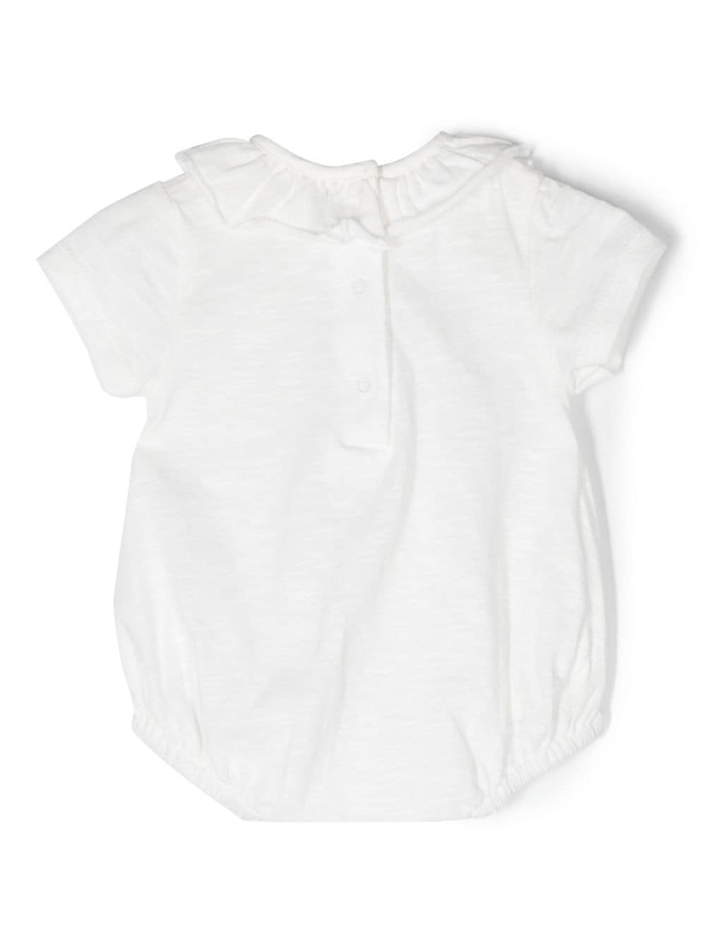 Shop Knot Short Sleeve Bodysuit In White
