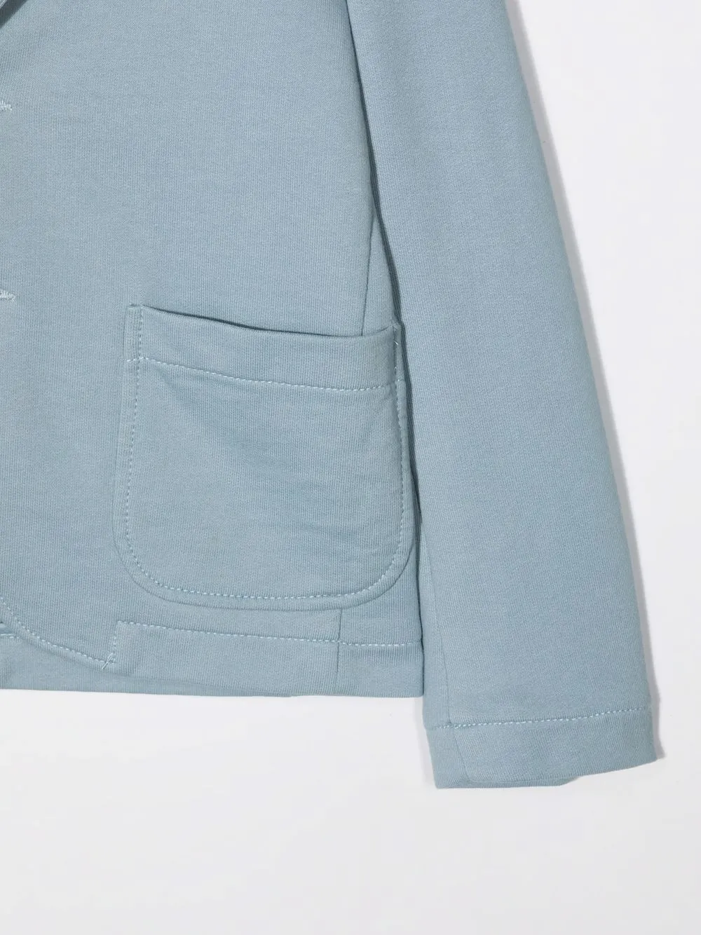  Dondup Kids Single-breasted Tailored Blazer - Blue 
