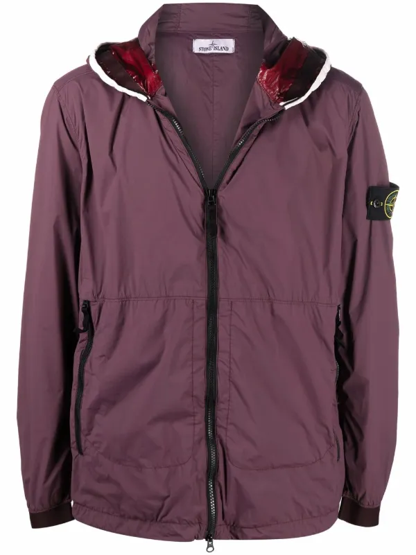 jacket with compass logo