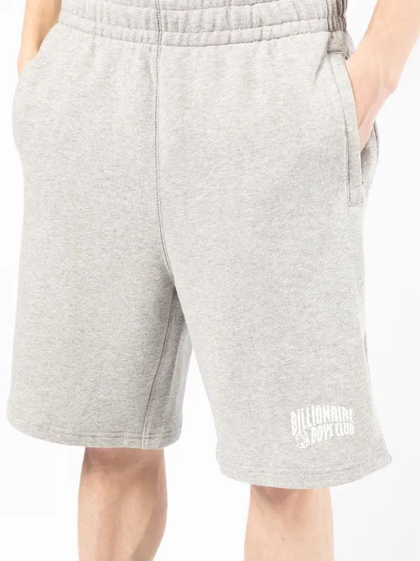 Billionaire Boys Club logo print Jogger Shorts Grey FARFETCH AE