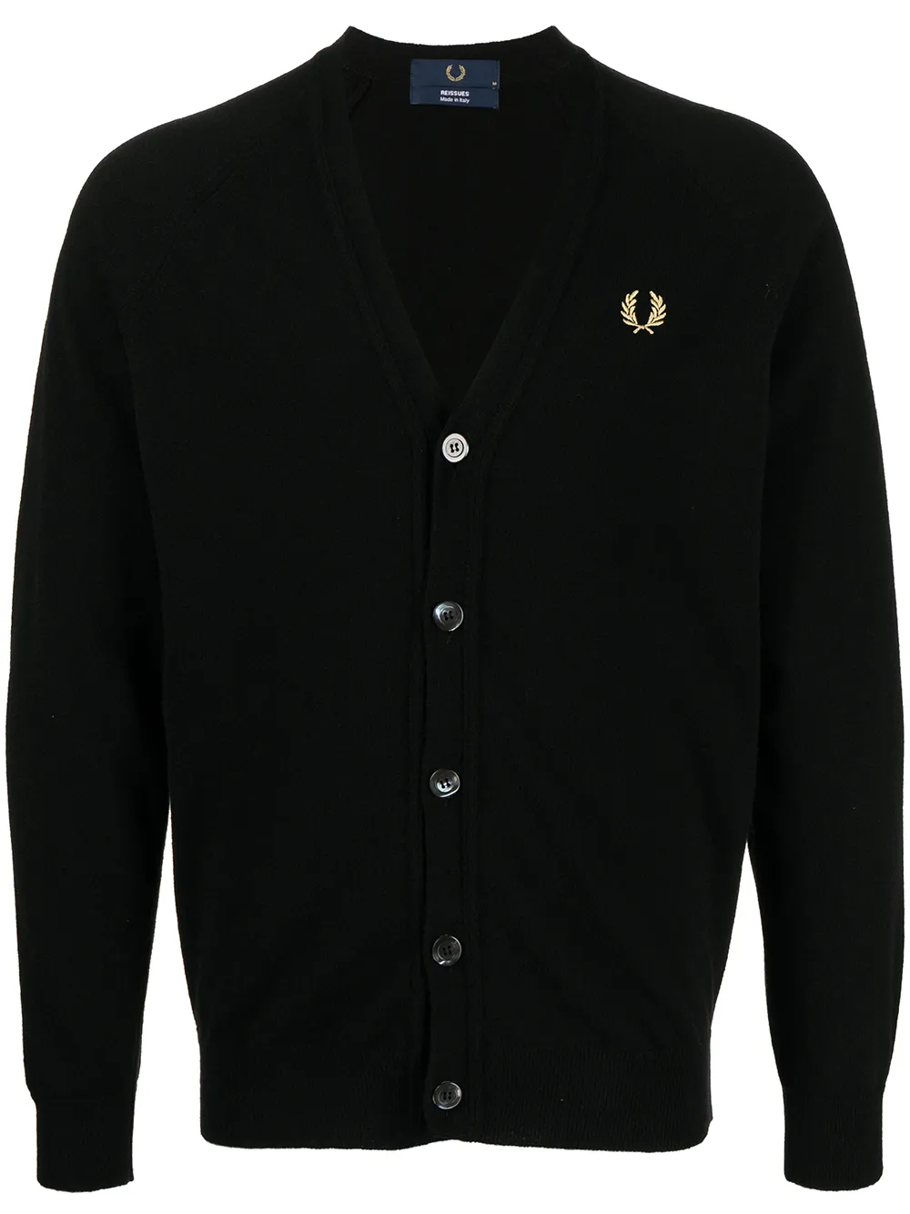 

Fred Perry camiseta con bordado Laurel Wreath - Negro