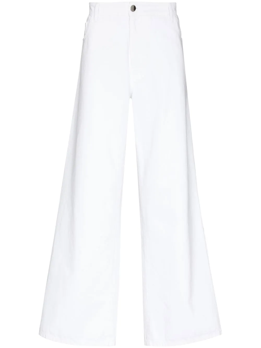 

Raf Simons jeans anchos - Blanco