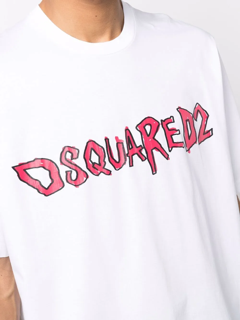 фото Dsquared2 футболка с логотипом