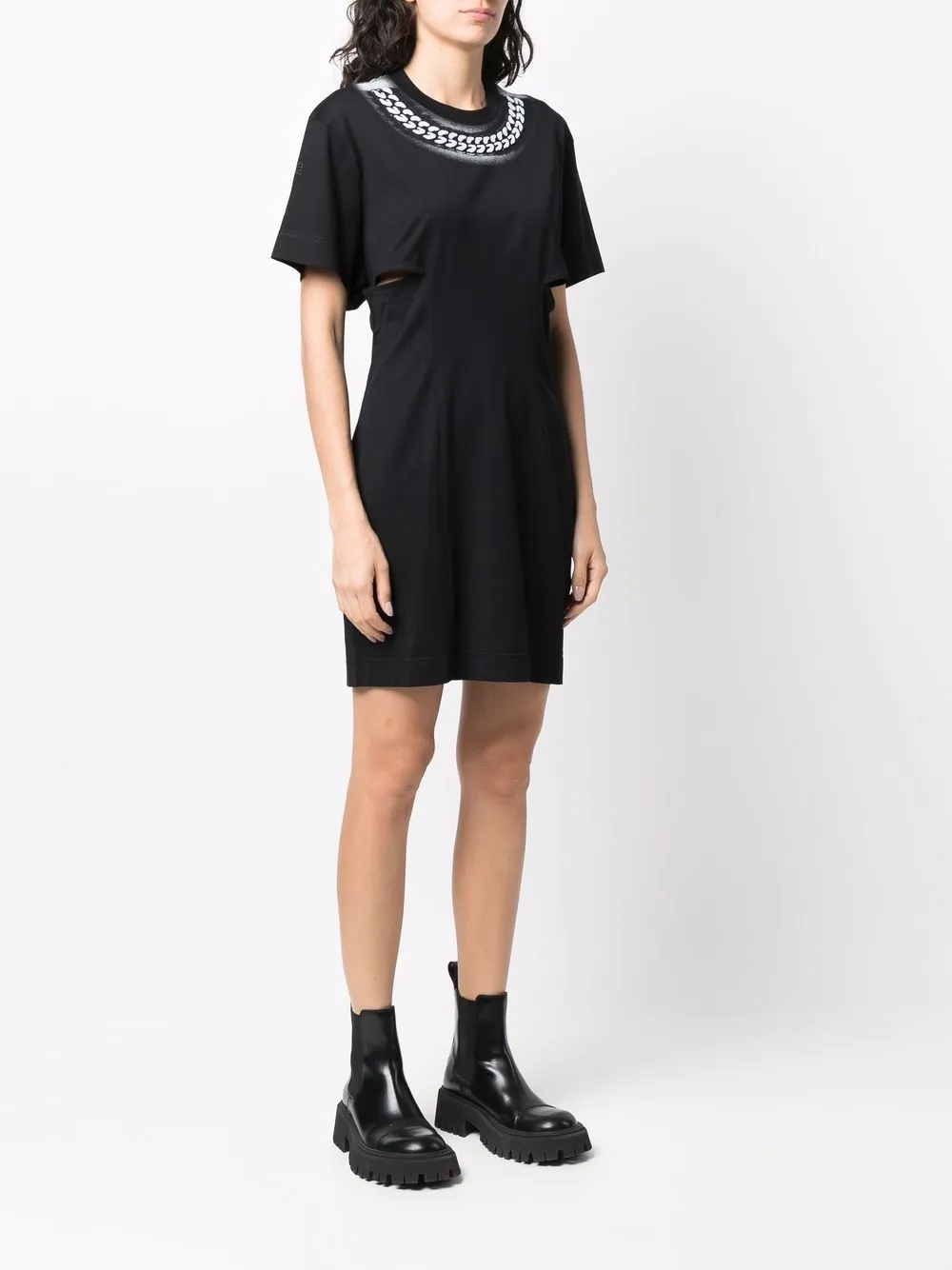 chain t shirt dress
